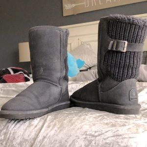 i never really wore them. they are very very comfortable boots.